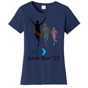 Svb Silicon Valley Bank Run ′23 Women's T-Shirt