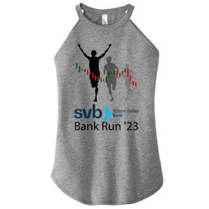 Svb Silicon Valley Bank Run ′23 Women's Perfect Tri Rocker Tank