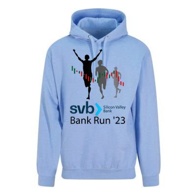 Svb Silicon Valley Bank Run ′23 Unisex Surf Hoodie