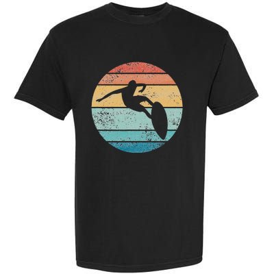 Surfing Surfboard Vintage Retro Surfboarder Surfer Beach Garment-Dyed Heavyweight T-Shirt