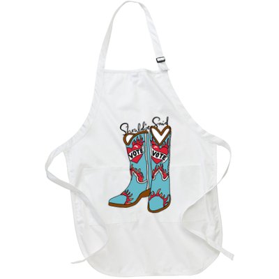 ShouldVe Said Vote Full-Length Apron With Pockets