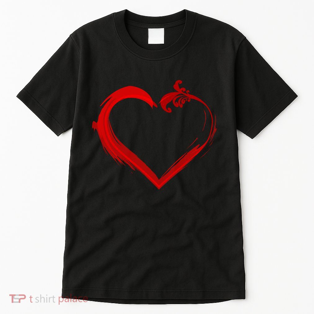 Simple Styled Valentines Heart Tall T-Shirt