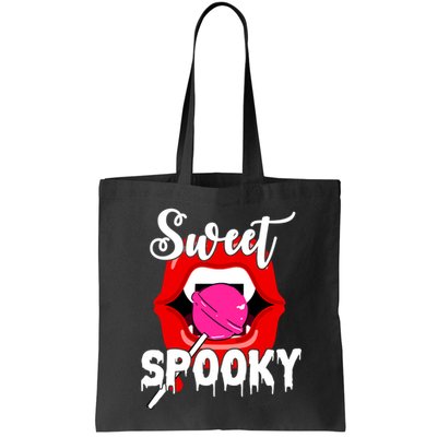 Sweet Spooky Vampire Lips Halloween Bag