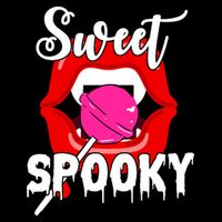 Sweet Spooky Vampire Lips Halloween Womens Tank Top