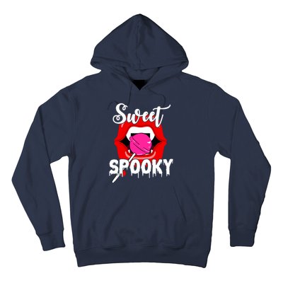 Sweet Spooky Vampire Lips Halloween Hoodie