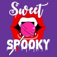 Sweet Spooky Vampire Lips Halloween Premium T-Shirt
