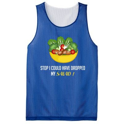 Stop Salad Vegan Great Gift Mesh Reversible Basketball Jersey Tank