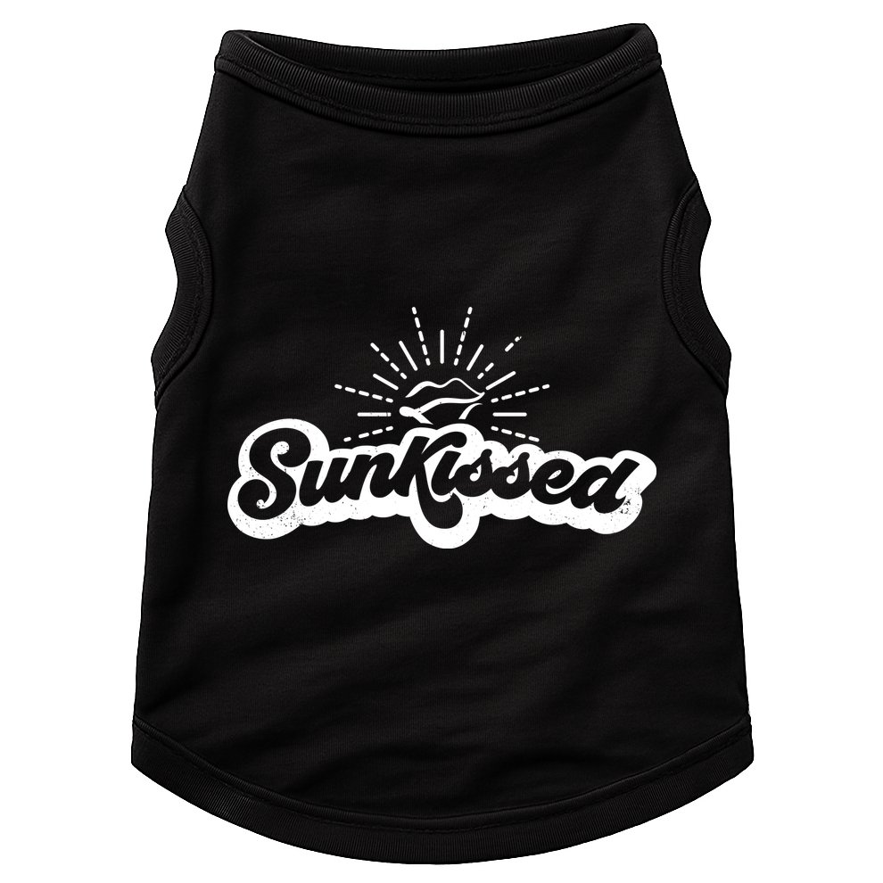 Sunkissed Summer Vacation Vintage Doggie Tank