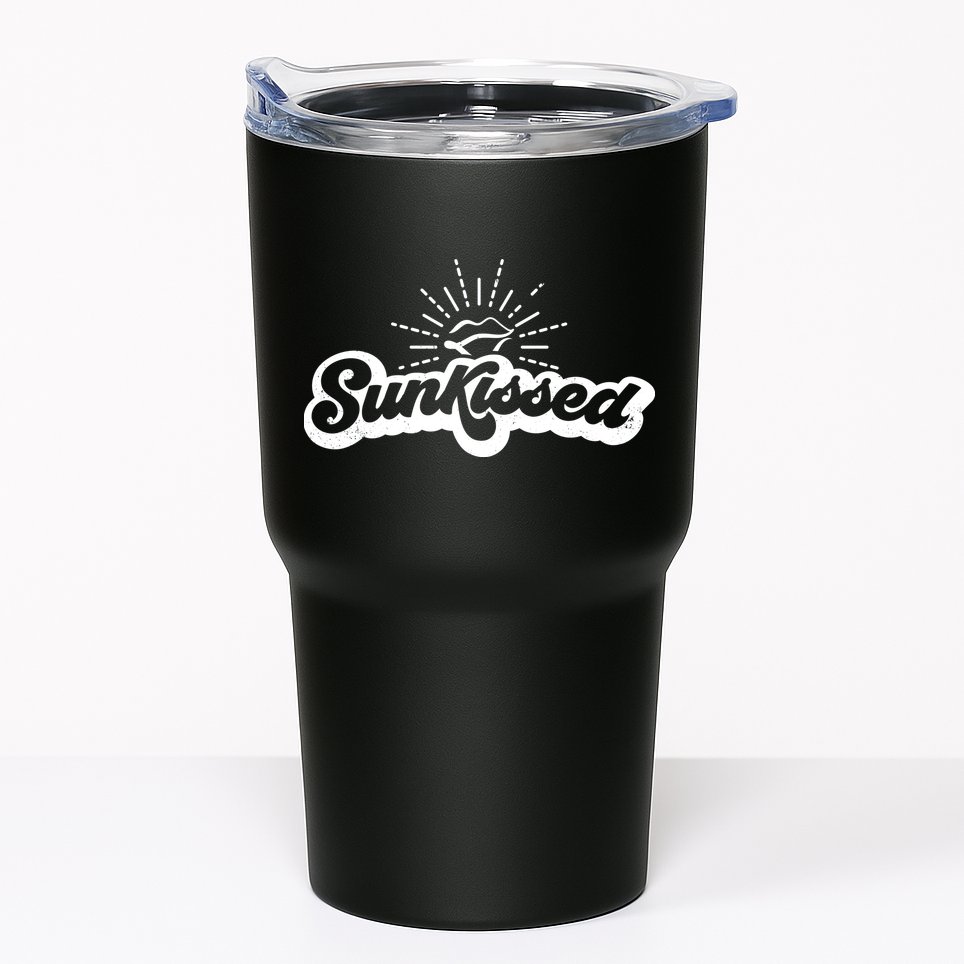 Sunkissed Summer Vacation Vintage Tumbler