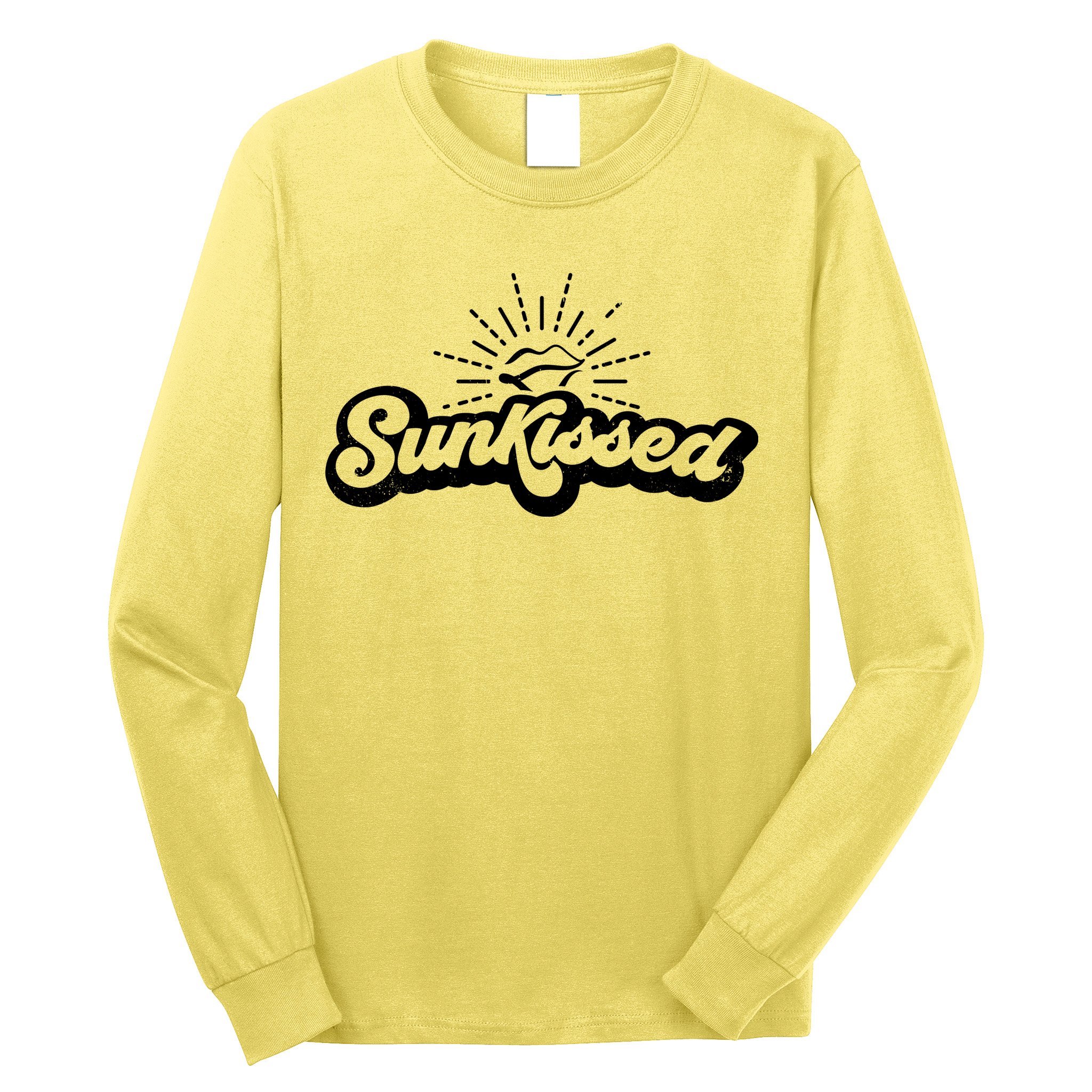 Sunkissed Summer Vacation Vintage Long Sleeve Shirt
