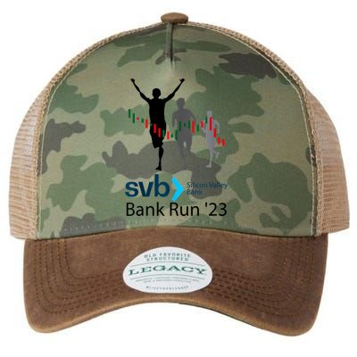 Svb Silicon Valley Bank Run ′23 Legacy Tie Dye Trucker Hat
