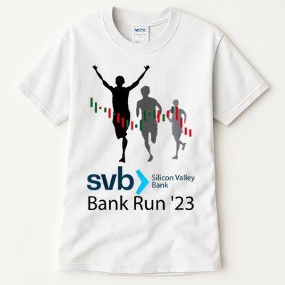 Svb Silicon Valley Bank Run ′23 Tall T-Shirt