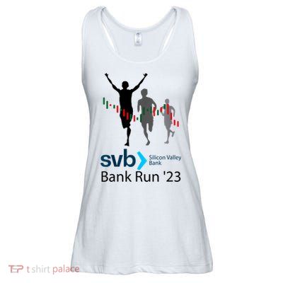 Svb Silicon Valley Bank Run ′23 Ladies Essential Flowy Tank
