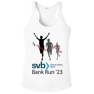 Svb Silicon Valley Bank Run ′23 Ladies PosiCharge Competitor Racerback Tank