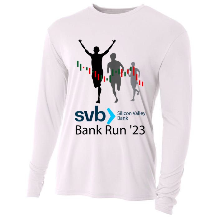 Svb Silicon Valley Bank Run ′23 Cooling Performance Long Sleeve Crew