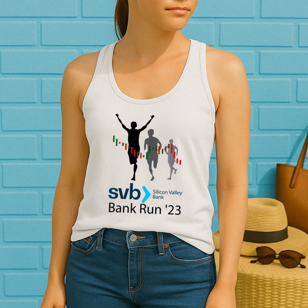 Svb Silicon Valley Bank Run ′23 Womens Tank Top
