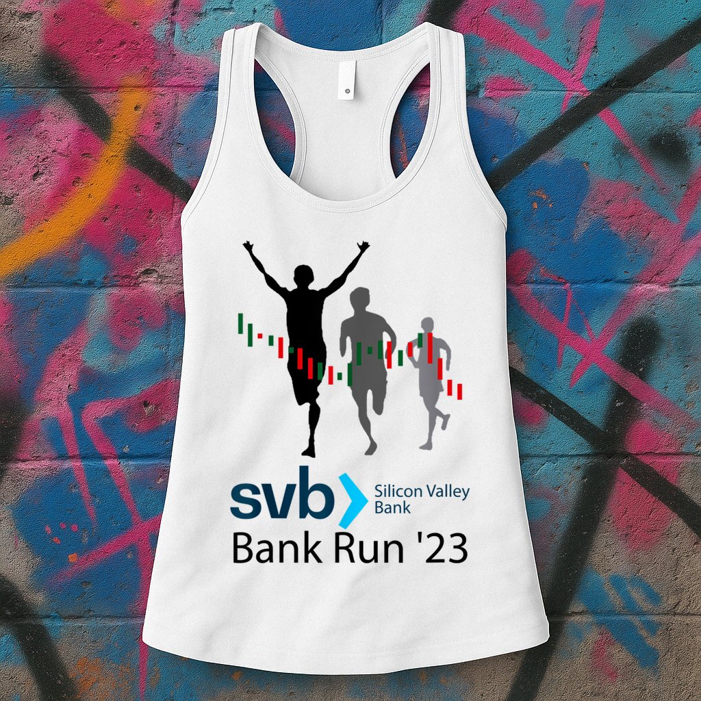 Svb Silicon Valley Bank Run ′23 Womens Tank Top