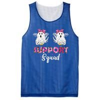 Support Squad Vintage Skeleton Hands Boo Bees Breast Cancer Gift Mesh Reversible Basketball Jersey Tank