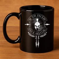 Sparta Si Vis Pacem Para Bellum 11oz C Handle Ceramic Mug