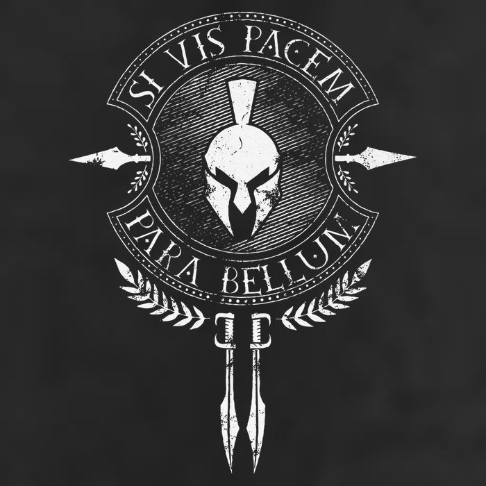 Sparta Si Vis Pacem Para Bellum 11oz C Handle Ceramic Mug