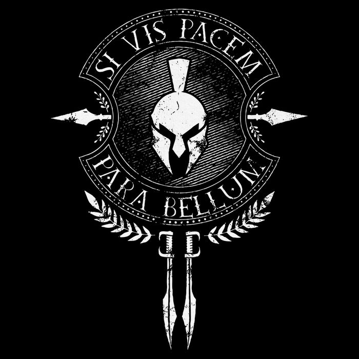 Sparta Si Vis Pacem Para Bellum 16 in Basic Backpack
