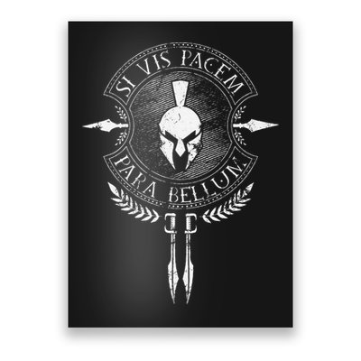 Sparta Si Vis Pacem Para Bellum Poster