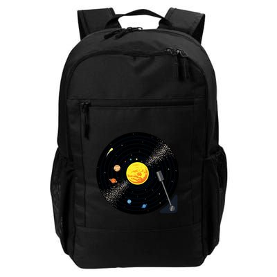 Solar System Vinyl Record Active Backpack