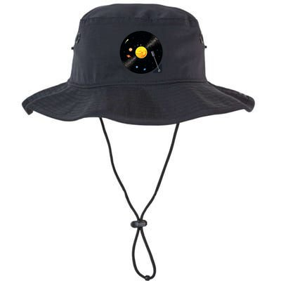 Solar System Vinyl Record Active Bucket Hat