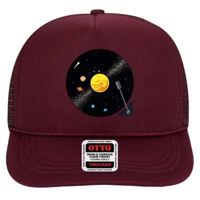Solar System Vinyl Record Active Trucker Hat
