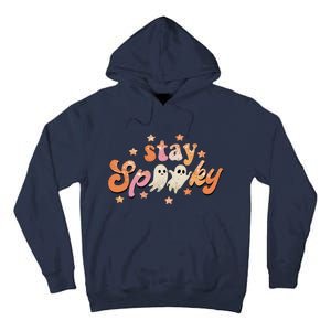 Stay Spooky Vibe Halloween Scary Ghost Funny Tall Hoodie