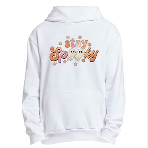 Stay Spooky Vibe Halloween Scary Ghost Funny Urban Pullover Hoodie