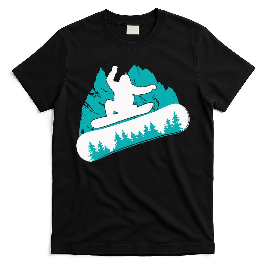 Snowboarding Snowboarder Vintage Winter Sports Holiday T-Shirt