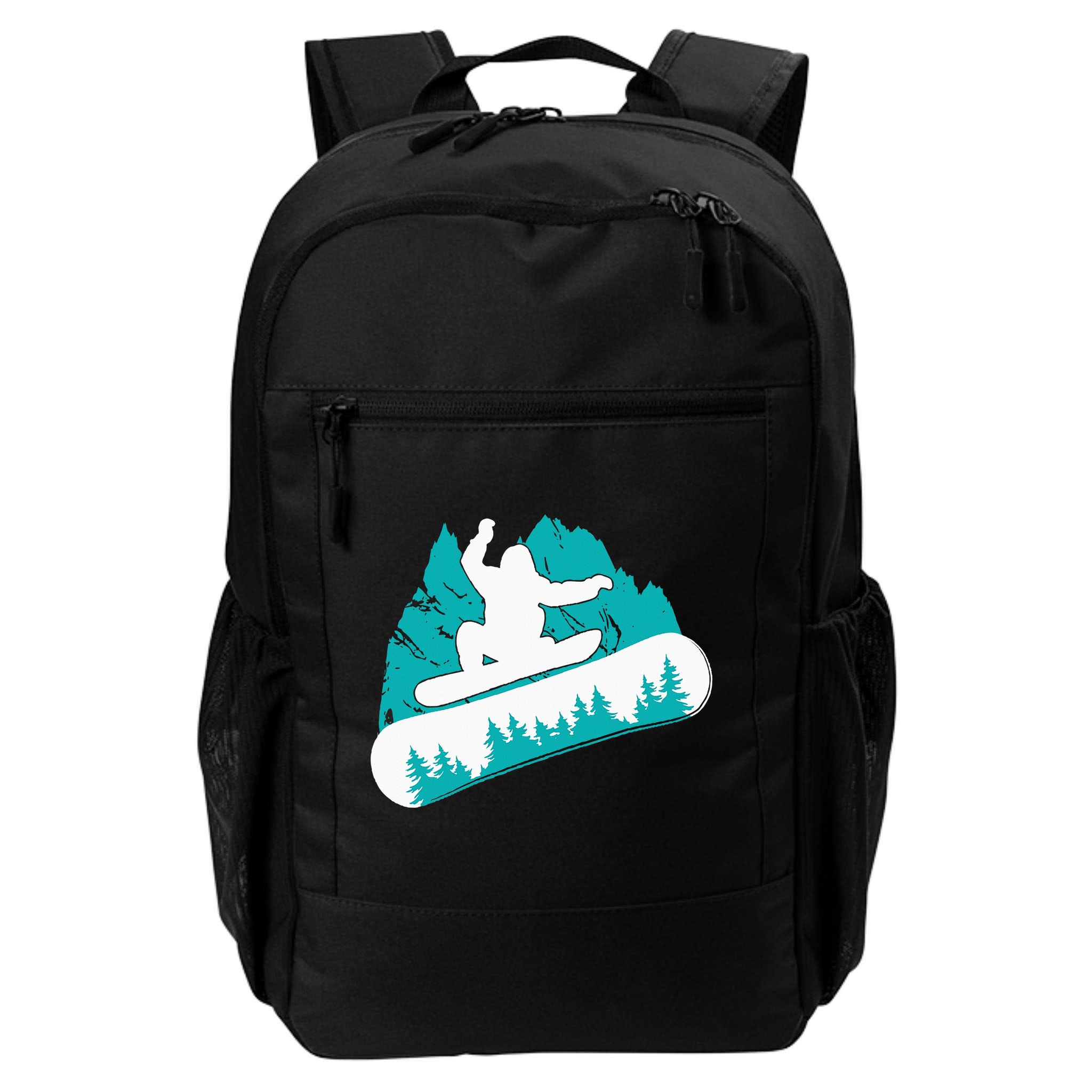 Snowboarding Snowboarder Vintage Winter Sports Holiday Backpack