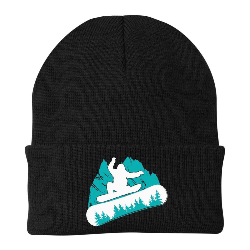 Snowboarding Snowboarder Vintage Winter Sports Holiday Beanie