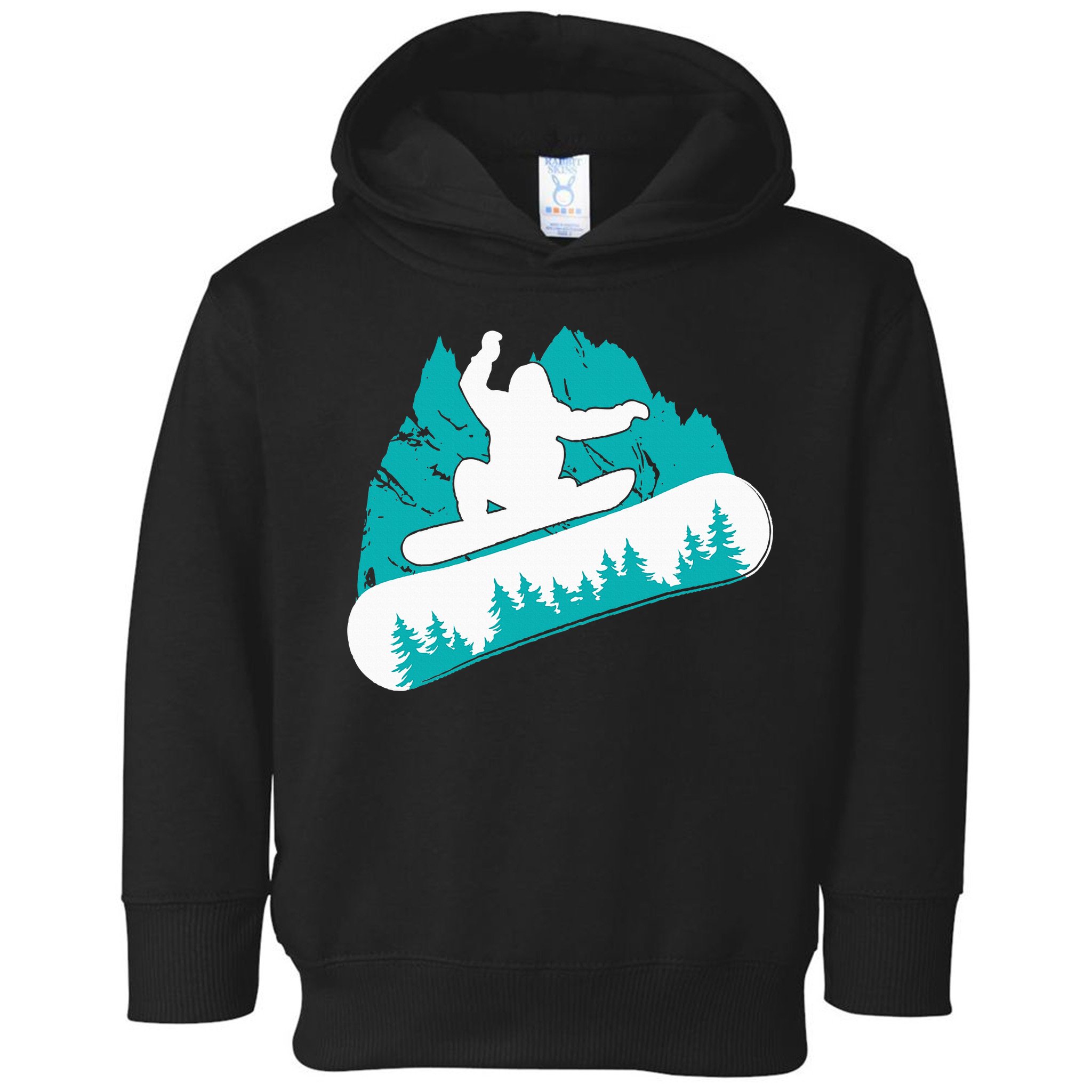 Snowboarding Snowboarder Vintage Winter Sports Holiday Toddler Hoodie