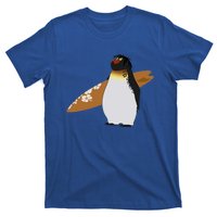 Surfing Surfboard Vintage Classic Retro Surfboarder Penguin Gift T-Shirt