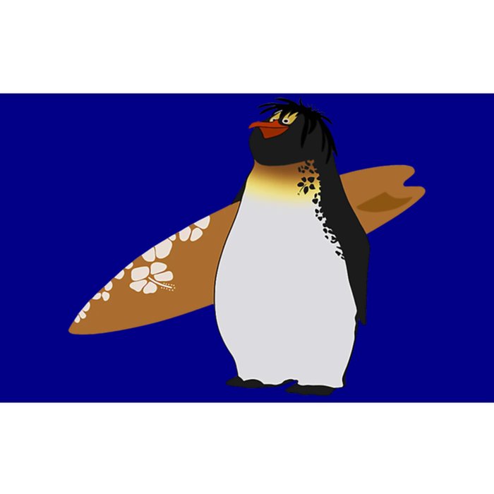 Surfing Surfboard Vintage Classic Retro Surfboarder Penguin Gift Bumper Sticker