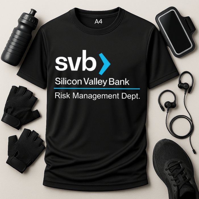 Svb Silicon Valley Bank Cooling Performance Crew T-Shirt