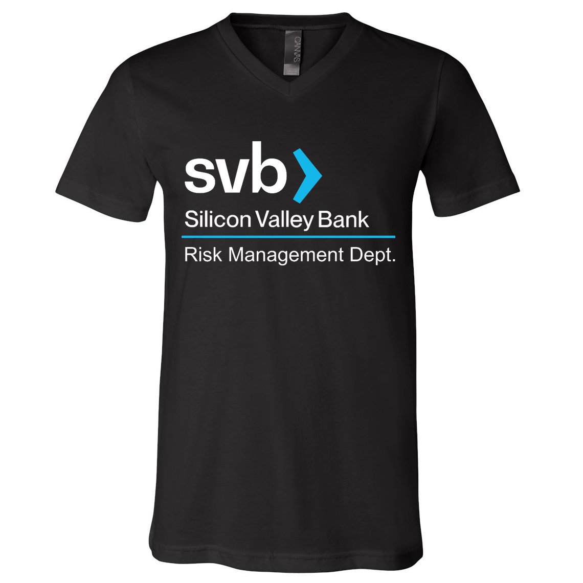 Svb Silicon Valley Bank V-Neck T-Shirt