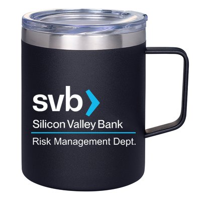 Svb Silicon Valley Bank 12oz Stainless Steel Coffee Mug