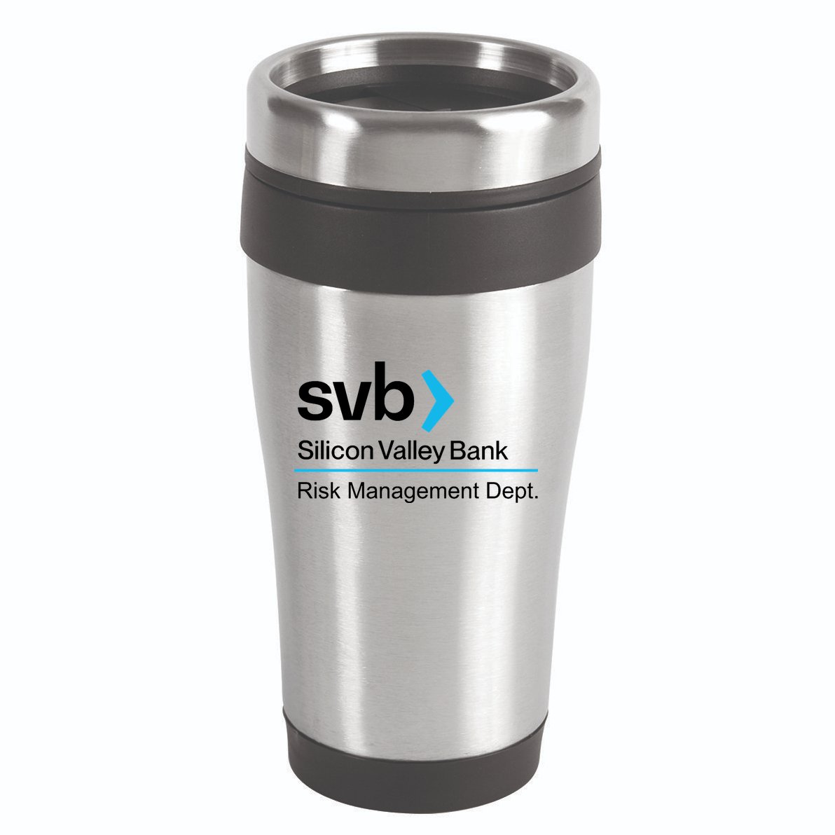 Svb Silicon Valley Bank 16oz Travel Tumbler