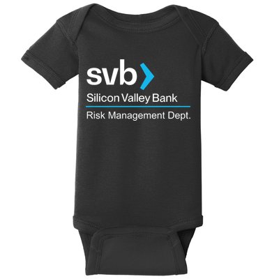 Svb Silicon Valley Bank Baby Bodysuit