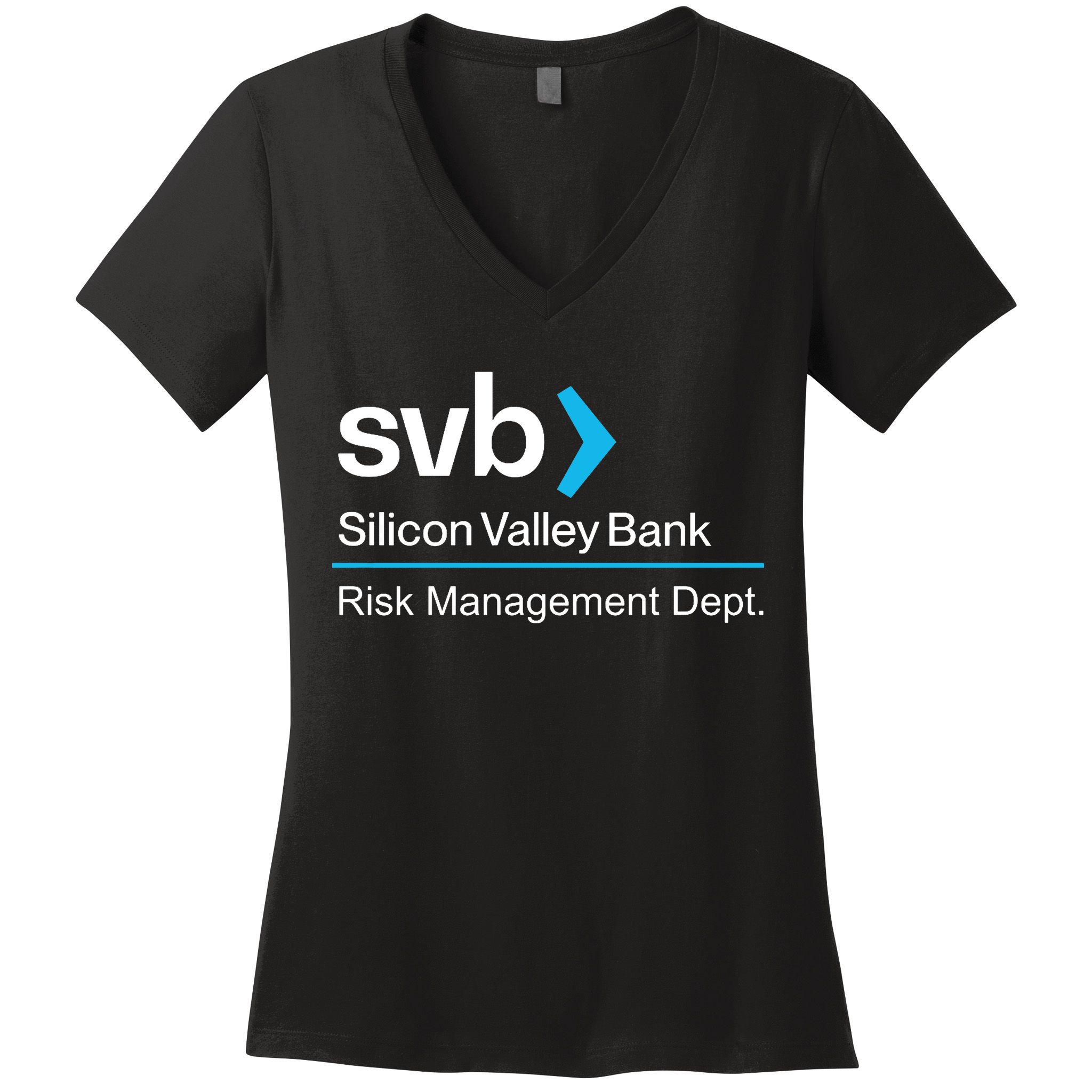 Svb Silicon Valley Bank Women's V-Neck T-Shirt