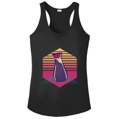 Soy Sauce Vintage Sushi Lover Gift Ladies PosiCharge Competitor Racerback Tank