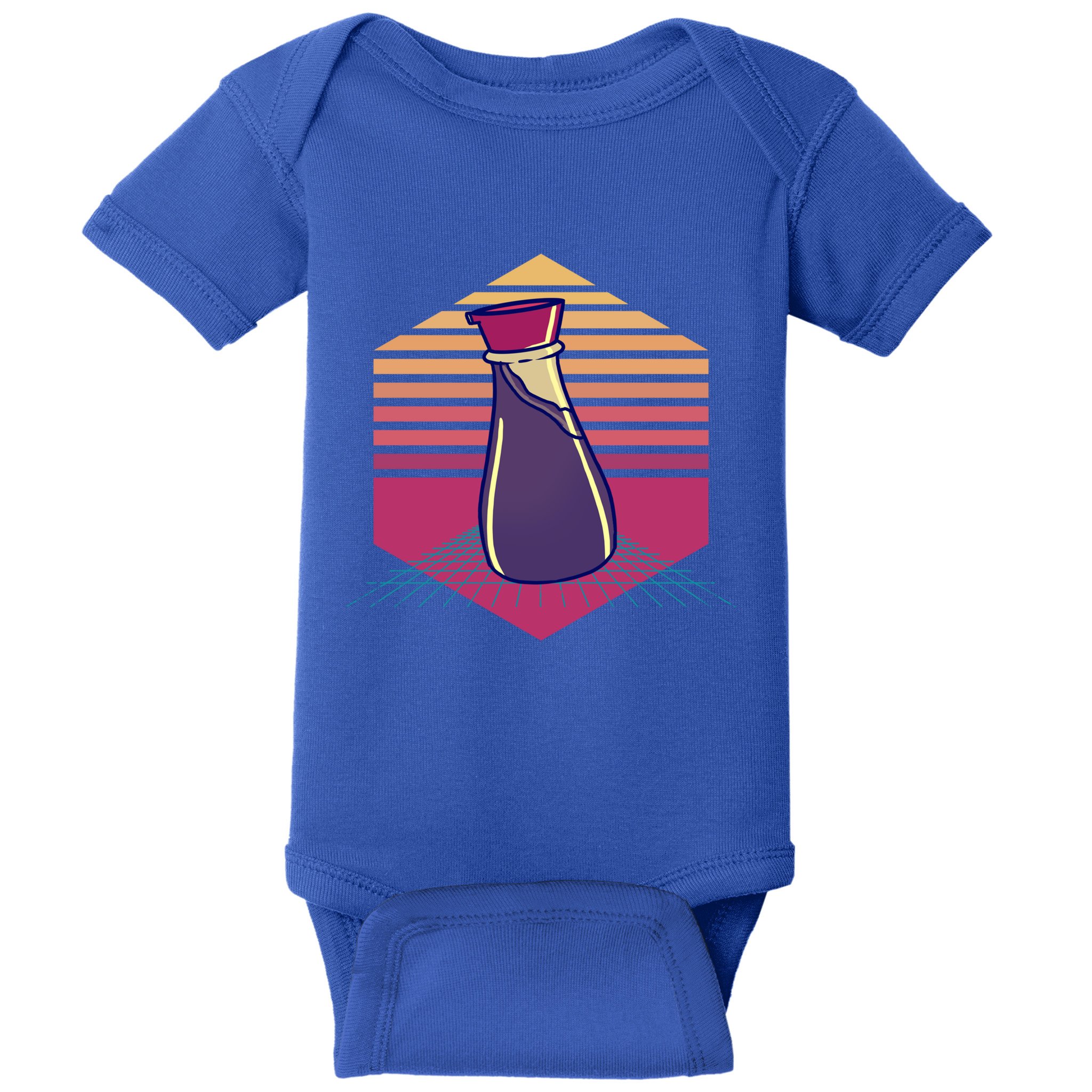 Soy Sauce Vintage Sushi Lover Gift Baby Bodysuit