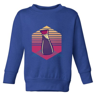 Soy Sauce Vintage Sushi Lover Gift Toddler Sweatshirt