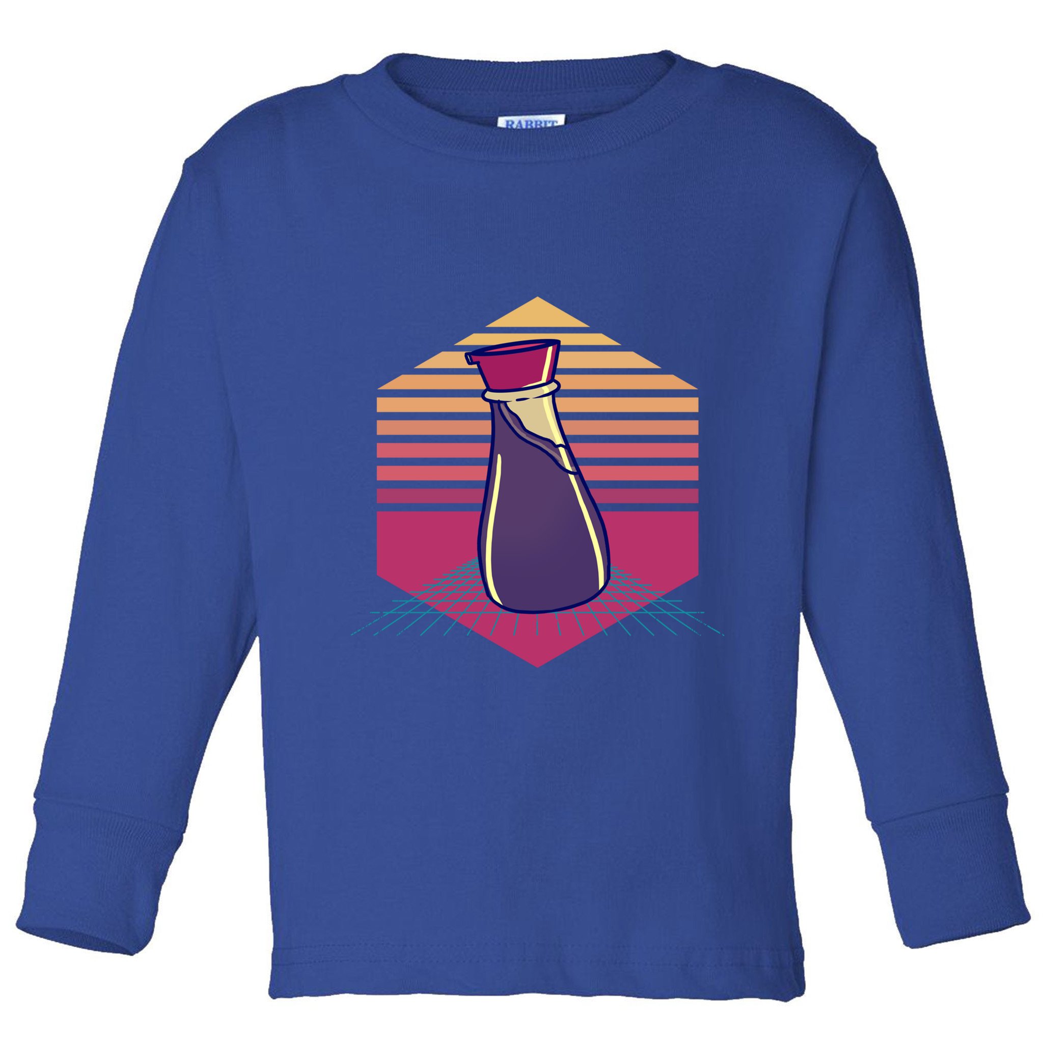 Soy Sauce Vintage Sushi Lover Gift Toddler Long Sleeve Shirt