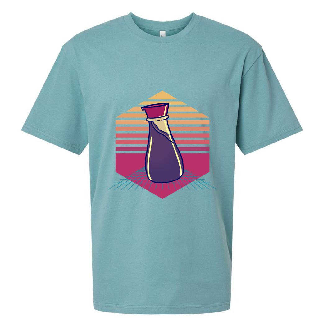Soy Sauce Vintage Sushi Lover Gift Sueded Cloud Jersey T-Shirt