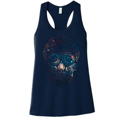 Sugar Skull V1 Women's Racerback Tank