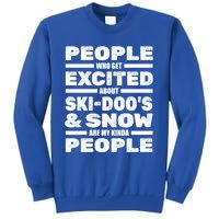 Snowmobile SkidooS Winter Snow Machine Snowmobiling Gift Sweatshirt